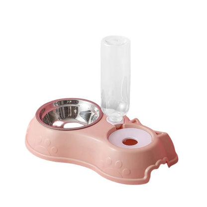 Pet Eating Drinking Bowl Station