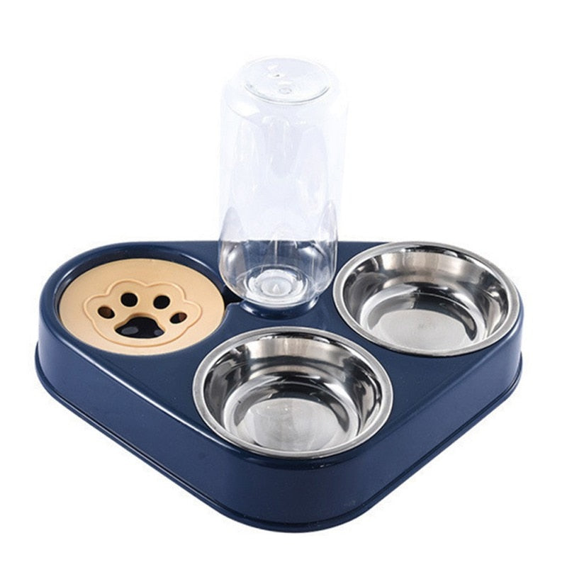 Pet Eating Drinking Bowl Station