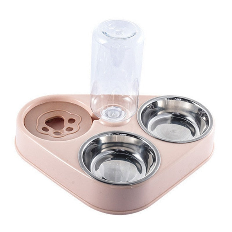 Pet Eating Drinking Bowl Station